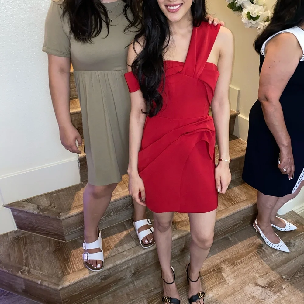 C/MEO Red Caliber Mini Dress from Revolve - Picture 3 of 6